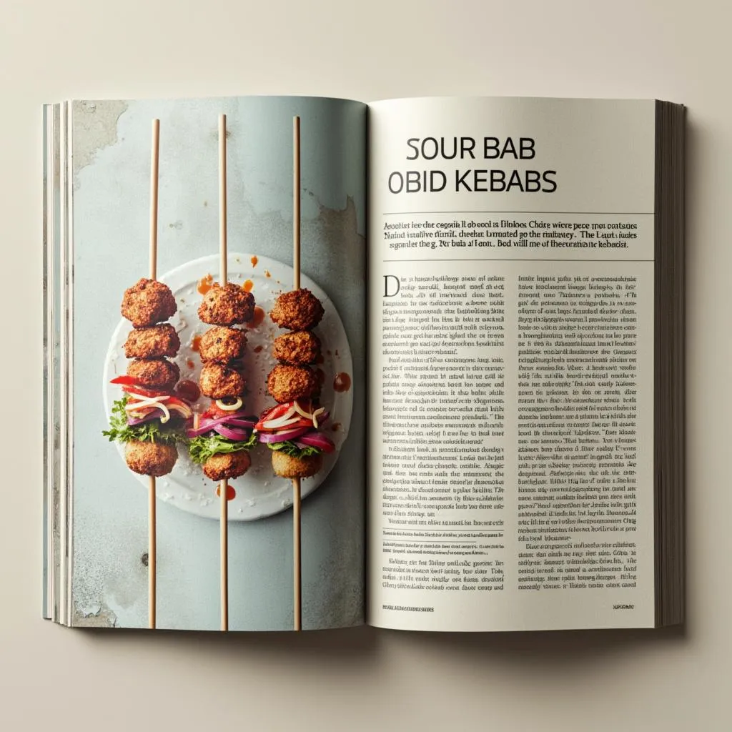 Artículo en revista gastronómica