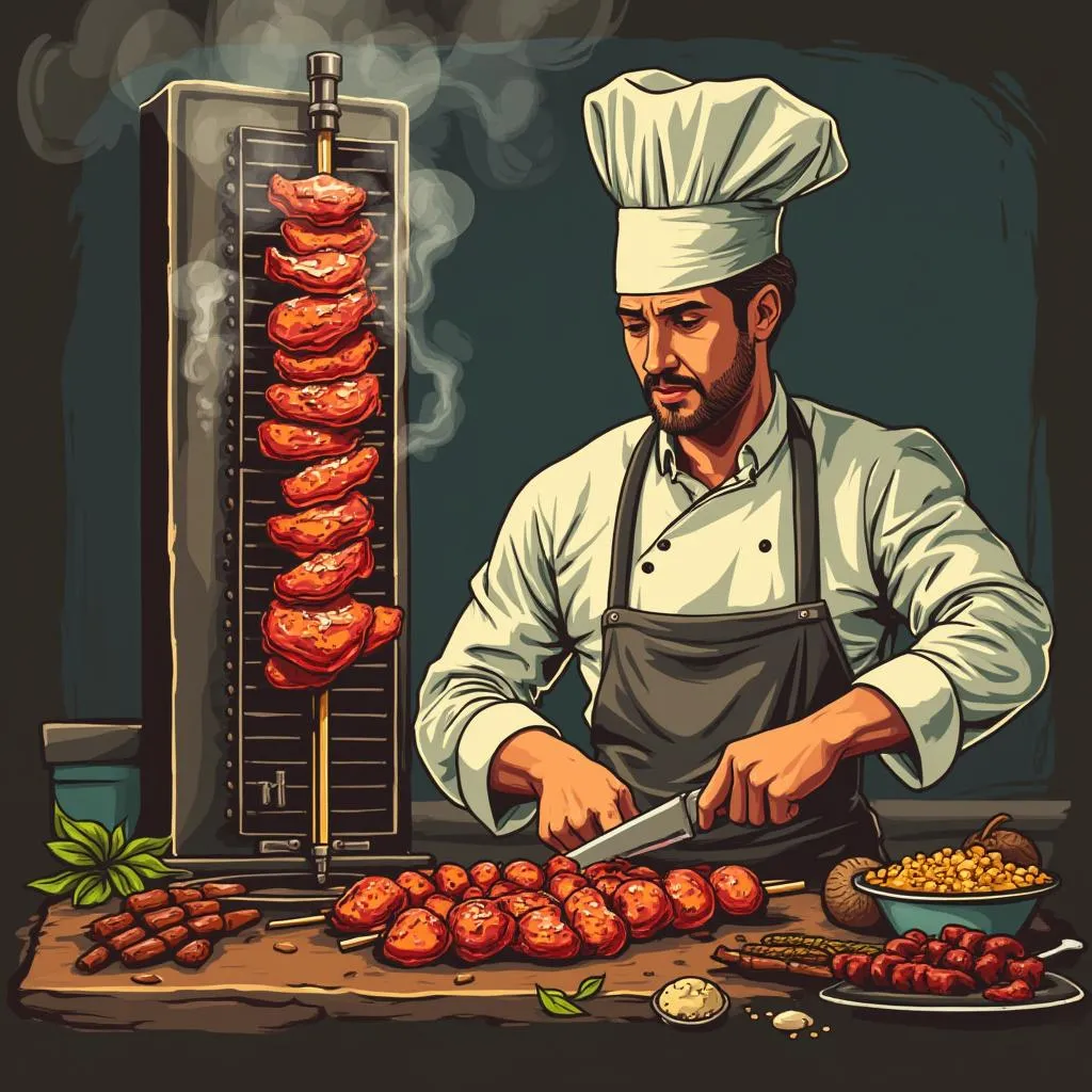 Preparación de la carne